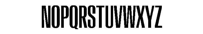 AntarcticaVAR UltraCondensedMediumContrast Instance Font UPPERCASE