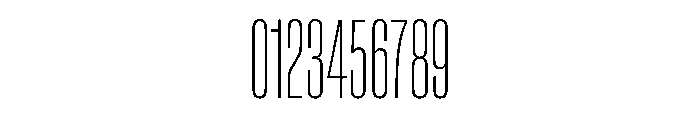 AntarcticaVAR UltraCondensedThin Instance Font OTHER CHARS