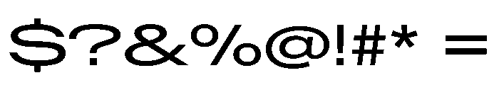 AntarcticaVAR UltraExpanded Instance Font OTHER CHARS
