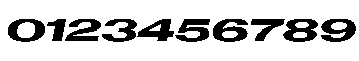 AntarcticaVAR UltraExpandedBlackItalicContrast Instance Font OTHER CHARS