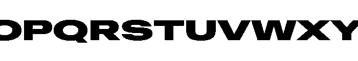 AntarcticaVAR UltraExpandedExtraBlack Instance Font UPPERCASE