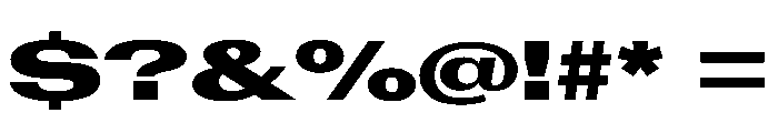 AntarcticaVAR UltraExpandedExtraBlackContrast Instance Font OTHER CHARS