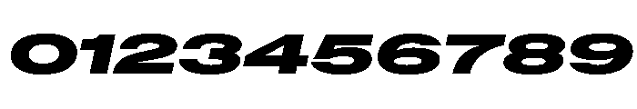 AntarcticaVAR UltraExpandedExtraBlackItalic Instance Font OTHER CHARS