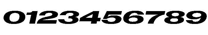 AntarcticaVAR UltraExpandedExtraBlackItalicContrast Instance Font OTHER CHARS