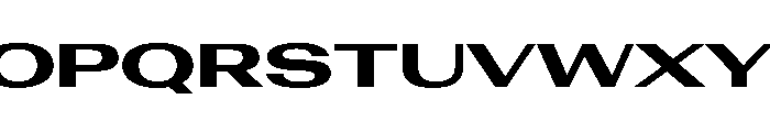 AntarcticaVAR UltraExpandedExtraBoldContrast Instance Font UPPERCASE