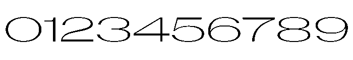 AntarcticaVAR UltraExpandedExtraLightContrast Instance Font OTHER CHARS