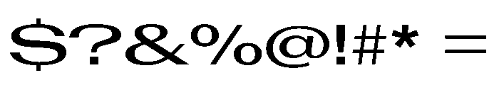 AntarcticaVAR UltraExpandedMediumContrast Instance Font OTHER CHARS