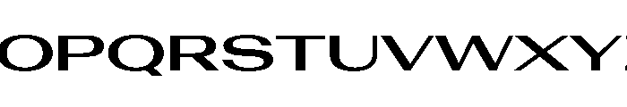 AntarcticaVAR UltraExpandedSemiBoldContrast Instance Font UPPERCASE
