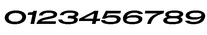 AntarcticaVAR UltraExpandedSemiBoldItalic Instance Font OTHER CHARS