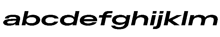 AntarcticaVAR UltraExpandedSemiBoldItalic Instance FONT