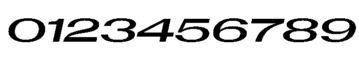 AntarcticaVAR UltraExpandedSemiBoldItalicContrast Instance Font OTHER CHARS