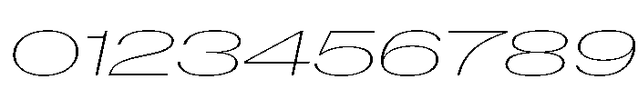 AntarcticaVAR UltraExpandedThinItalicContrast Instance Font OTHER CHARS