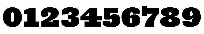 Antique No. 6 Black Font OTHER CHARS