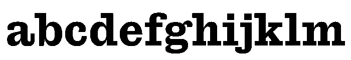 Antique No. 6 Bold FONT