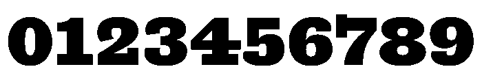 Antique No. 6 Extrabold Font OTHER CHARS