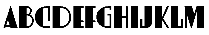 Antonius Regular Font UPPERCASE