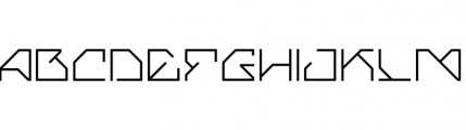 Anglegrinder Light Font UPPERCASE