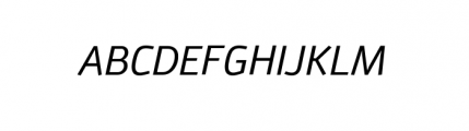 Anomoly Complete Regular Italic Font UPPERCASE
