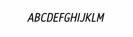 Antitled Basic Regular Italic Font UPPERCASE