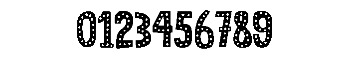 Anachronic Dots Font OTHER CHARS