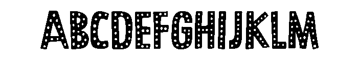 Anachronic Dots FONT