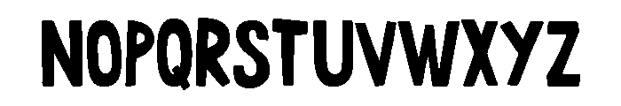 Anachronic Regular Font LOWERCASE