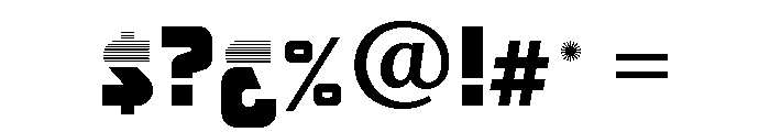 Anatol Regular Font OTHER CHARS