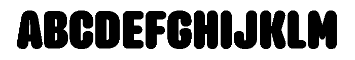 Anchor Black Font UPPERCASE