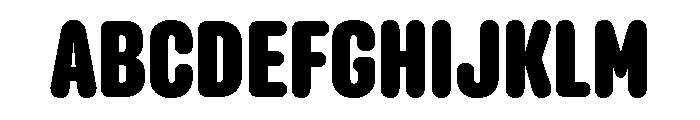 Anchor Bold Font UPPERCASE