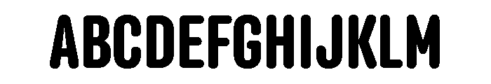 Anchor Semi Bold Font UPPERCASE
