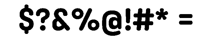 Angus Bold Font OTHER CHARS