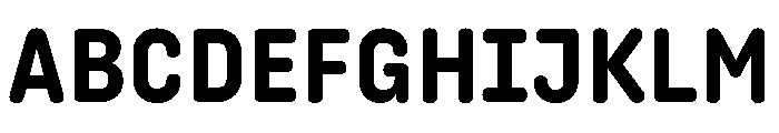 Angus Bold Font UPPERCASE