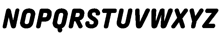 Angus Extra Bold Italic Font UPPERCASE