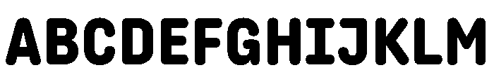 Angus Extra Bold Font UPPERCASE