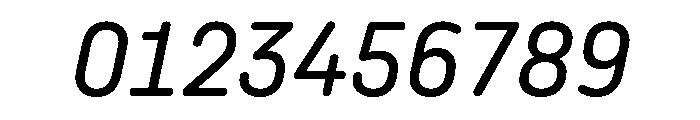 Angus Regular Italic Font OTHER CHARS