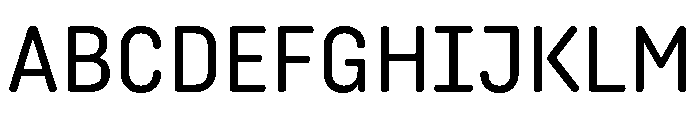 Angus Regular Font UPPERCASE