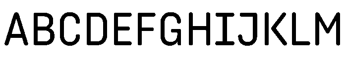 Angus Font UPPERCASE