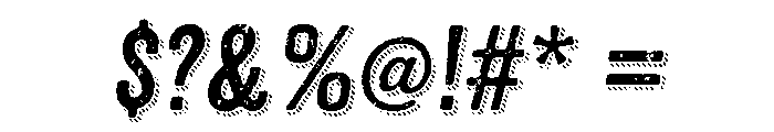 Anodyne Combined Italic Font OTHER CHARS