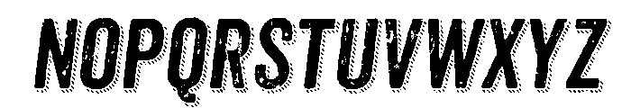 Anodyne Combined Italic Font LOWERCASE