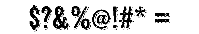 Anodyne Combined Font OTHER CHARS