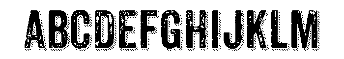 Anodyne Combined Font UPPERCASE