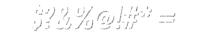 Anodyne Shadow Italic Font OTHER CHARS