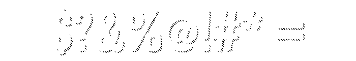 Anodyne Shadow Font OTHER CHARS