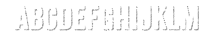 Anodyne Shadow Font UPPERCASE