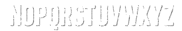 Anodyne Shadow Font UPPERCASE