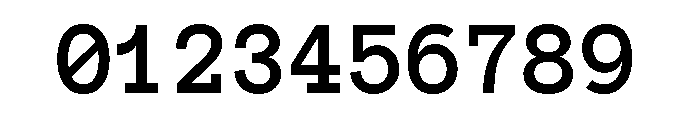 Anonymous Pro Bold Font OTHER CHARS