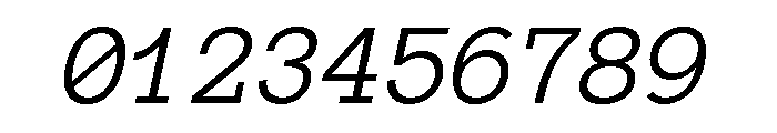 Anonymous Pro Regular Italic Font OTHER CHARS