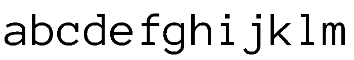 Anonymous Pro Regular FONT