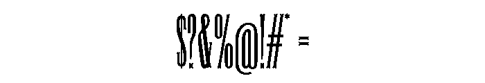 Antique Tuscan 9 Regular Font OTHER CHARS
