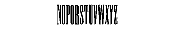 Antique Tuscan 9 Regular Font UPPERCASE